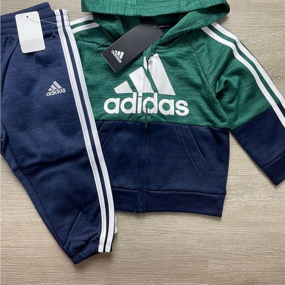 Adidas Baby Boy Track Set - Picture 2 of 2
